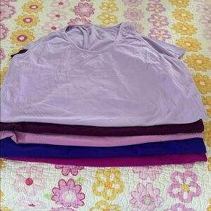 Athleta Fast Track Racerback Tank Tops bundle of 5 Medium